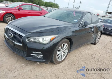 2017 Infiniti Q50 3.0T Premium из США, поврежденный, VIN JN1EV7AP7HM738414